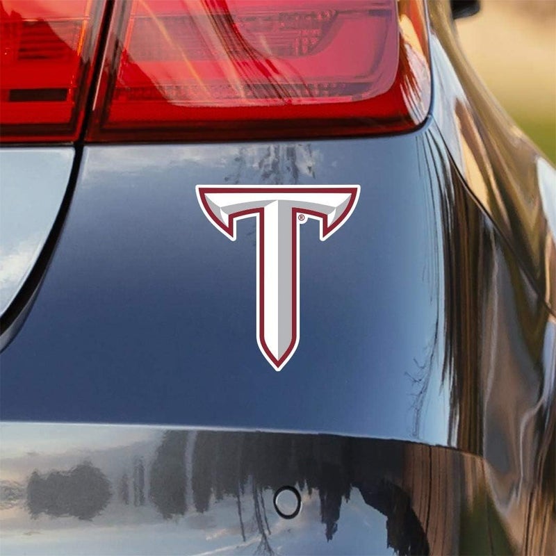 Nudge Printing Collegiate NCAA Car Decal Made from Premium Weatherproof Vinyl (Troy University) - Image 3